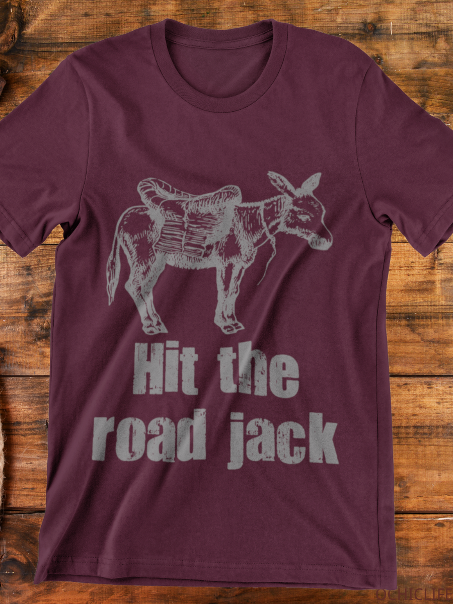 Hit The Road Jack! Music Graphic T-shirt