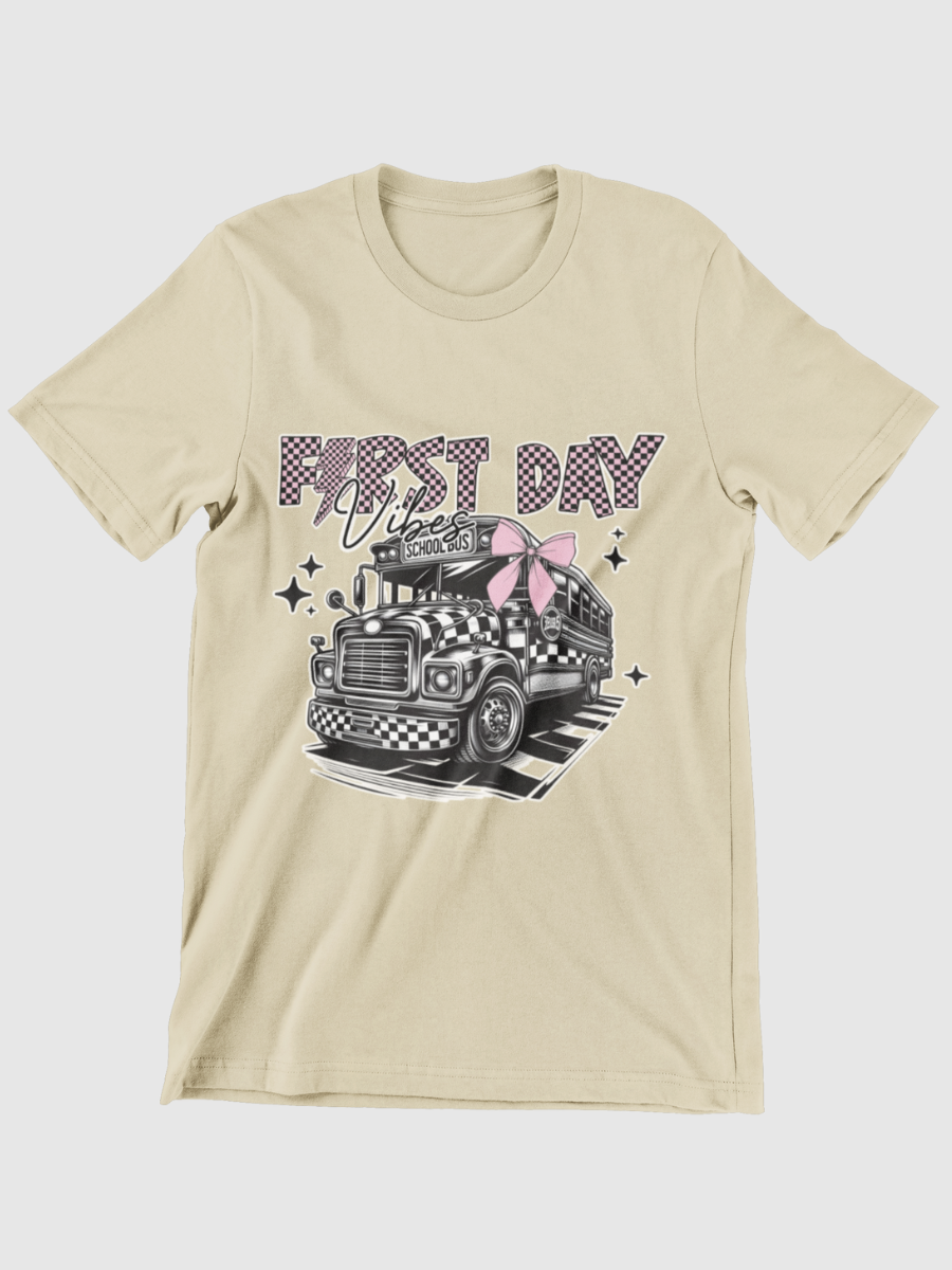 First Day of School Graphic T-shirt