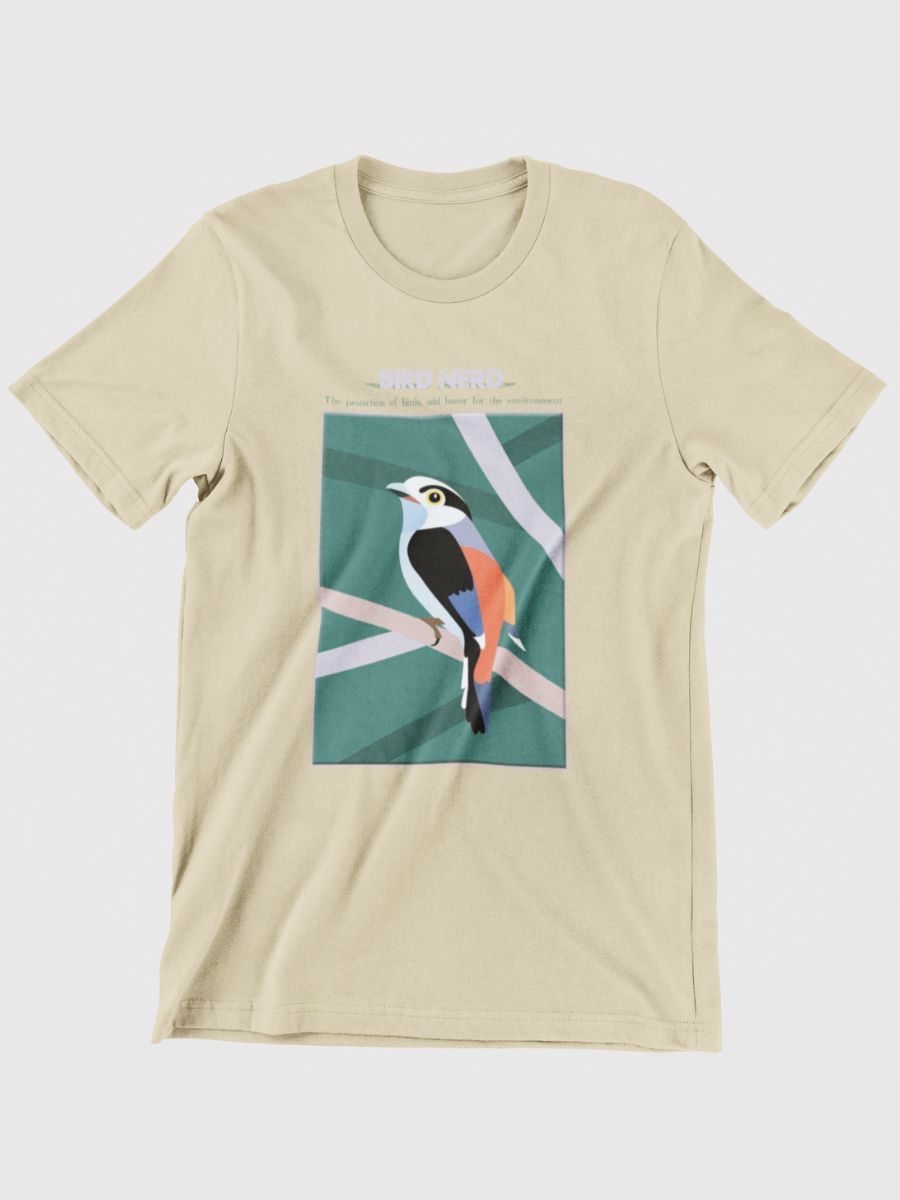 Bird on a Branch Birdwatcher Graphic T-shirt