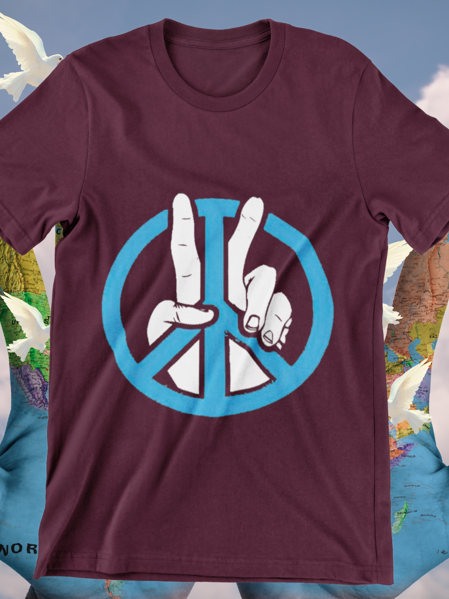 Peace And Peace Graphic T-shirts