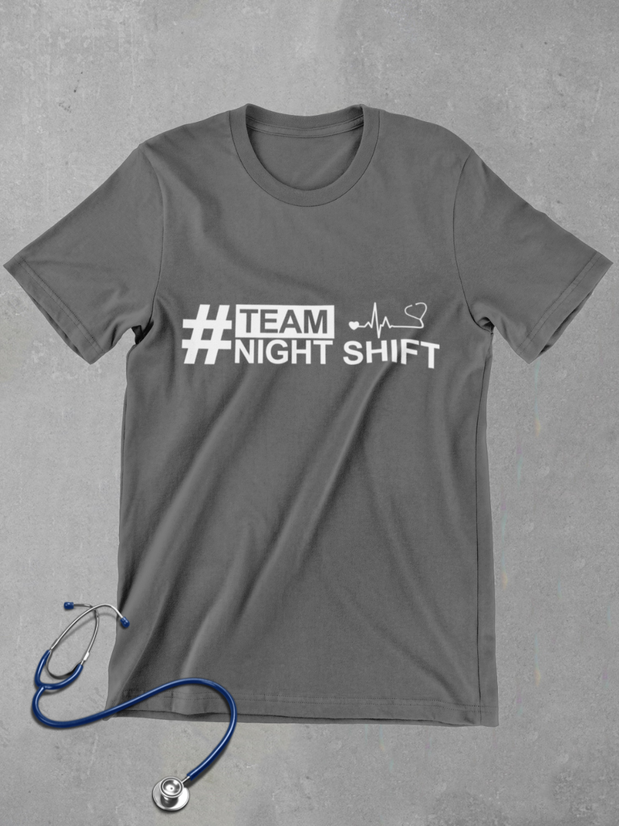 Night Shift Nurse Graphic T-shirt