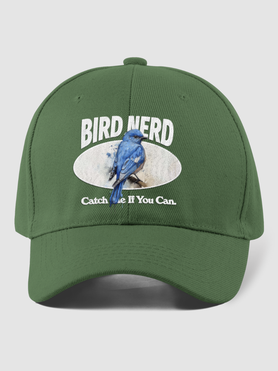 Bird Watching Adjustable Curved Brim Baseball Cap