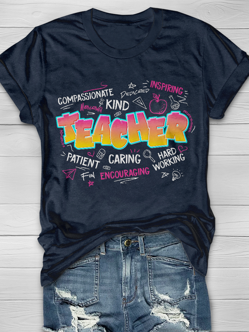 Teacher Appreciation Graphic T-shirt