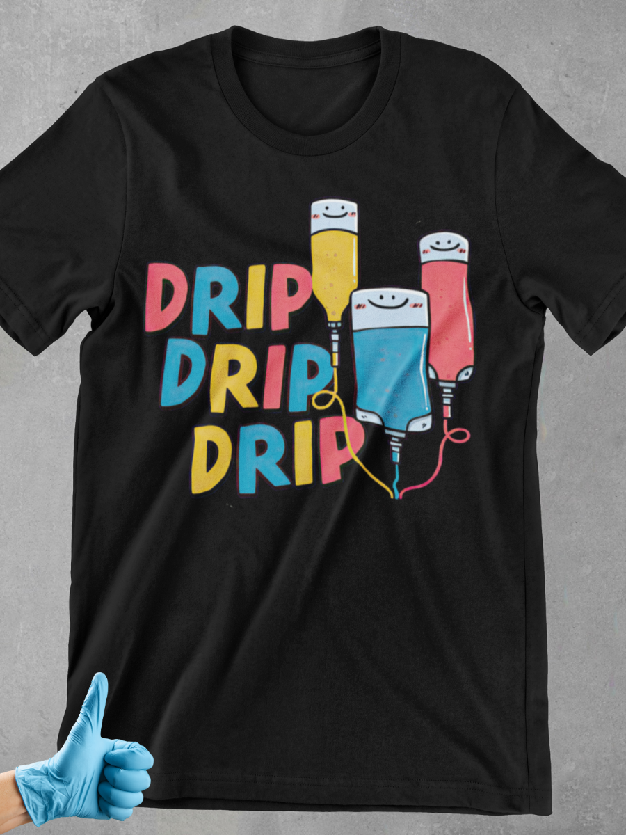 Drip Nurse Graphic T-shirt