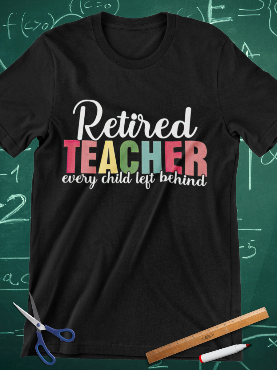 This Is Retired Teacher Graphic T-shirt