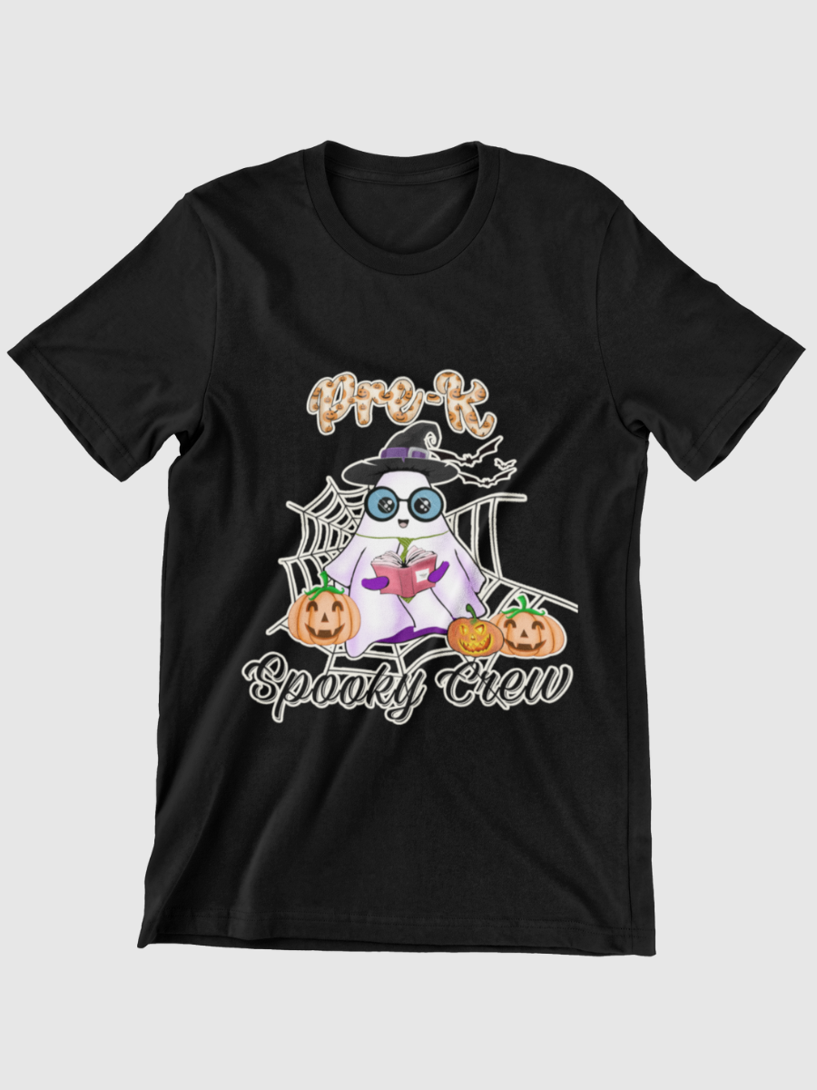 Pre-k Spooky Crew Graphic T-shirt