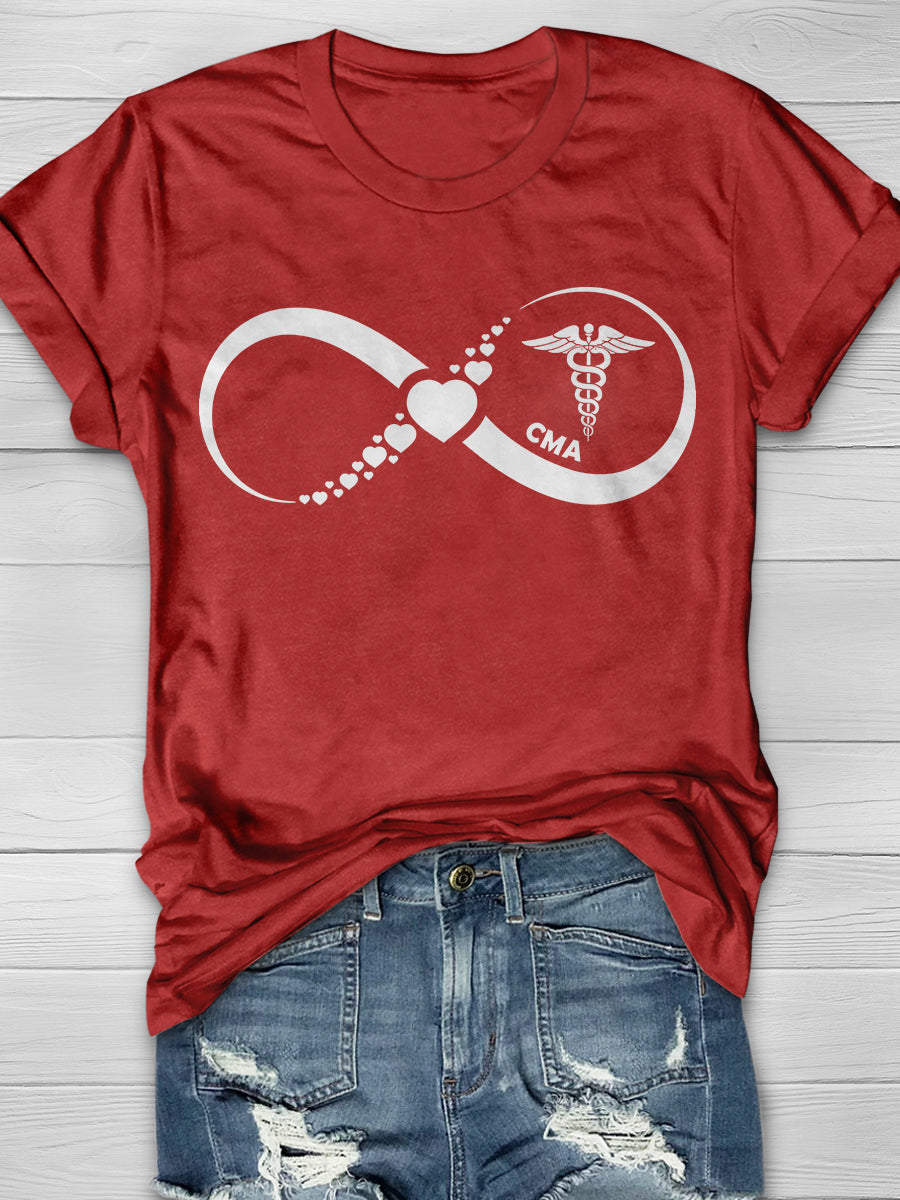 CMA Infinity Print Short Sleeve T-shirt