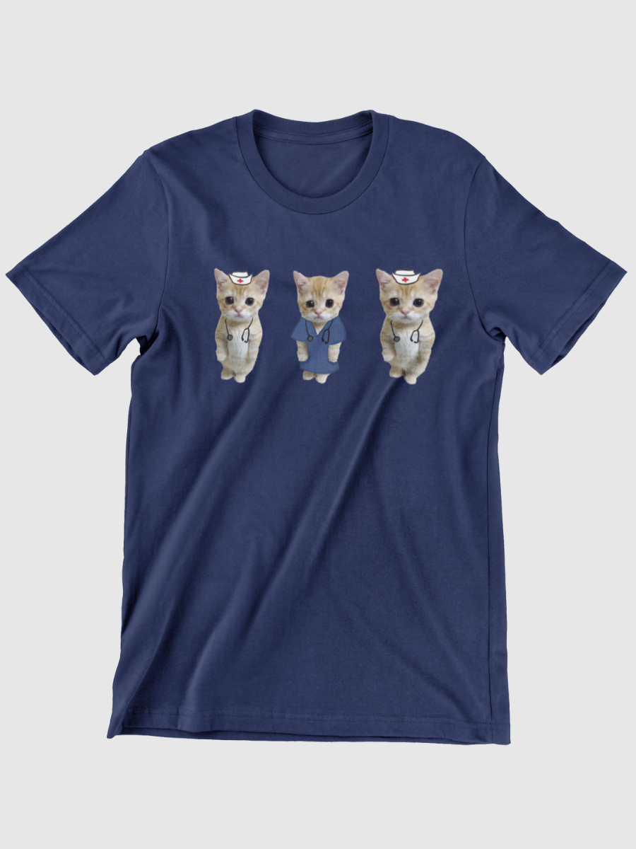El Gato Nurse Graphic T-shirt