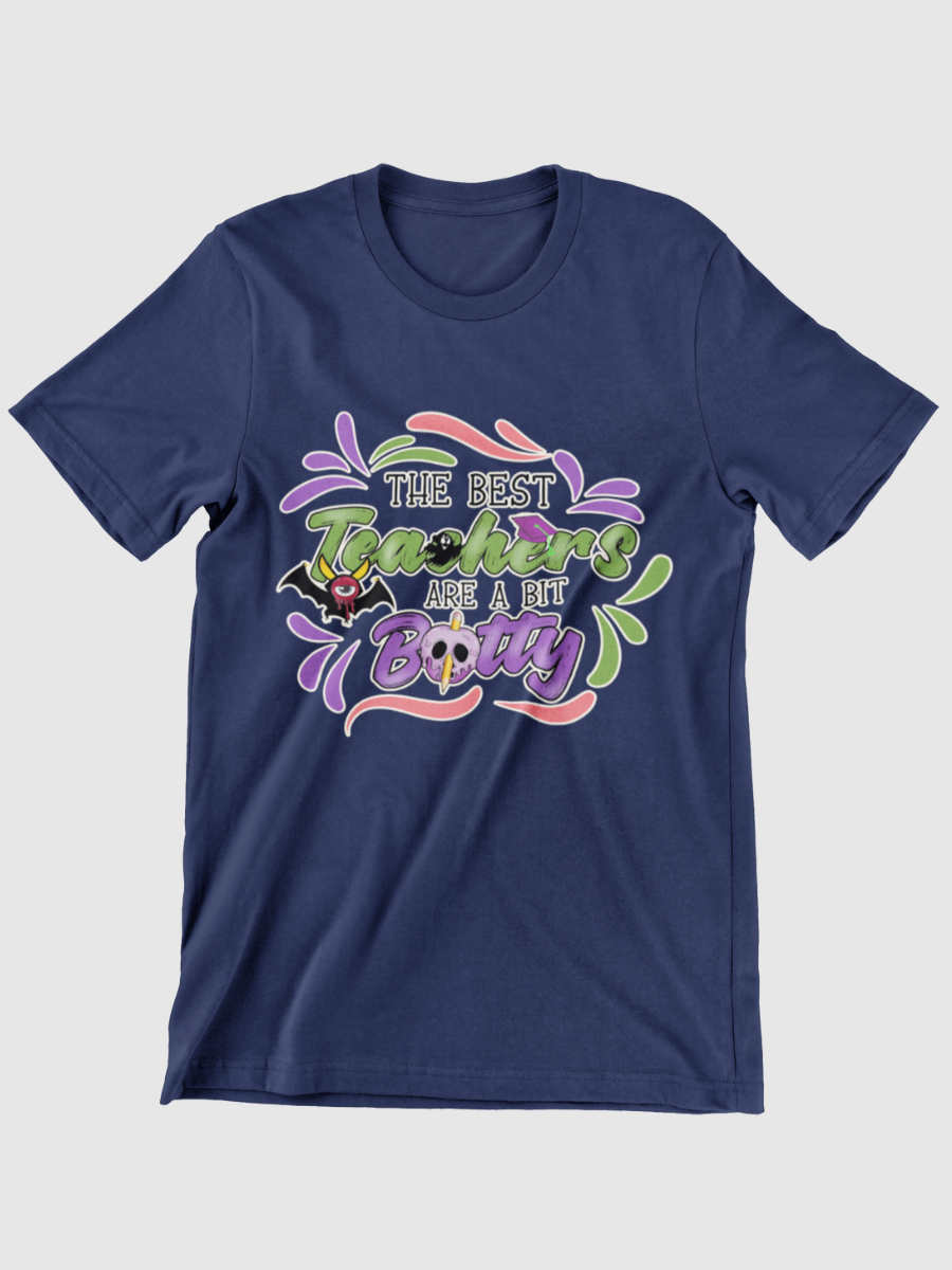 The Best Teachers Are A Bit Batty Halloween Graphic T-shirt