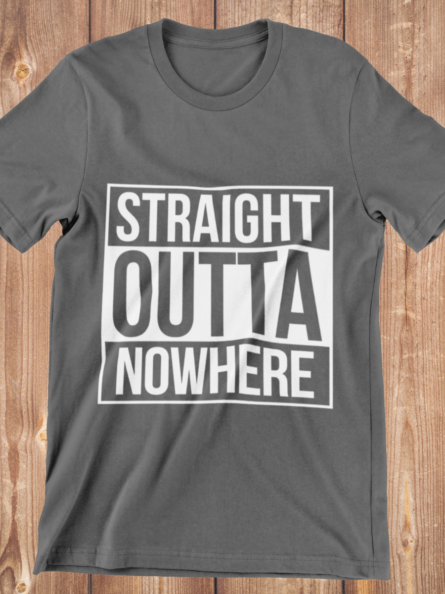 Straight Outta Nowhere Graphic T-shirt