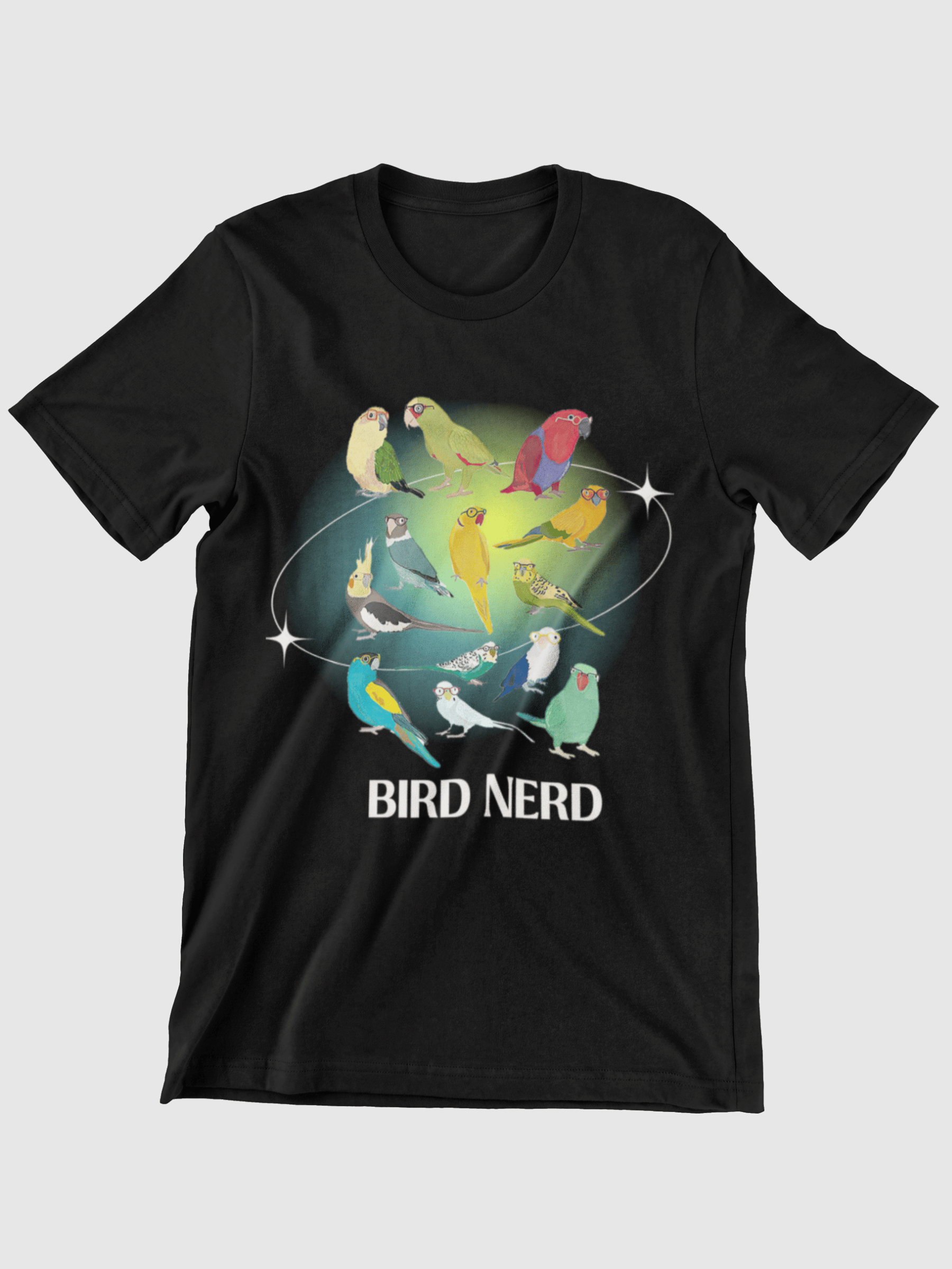 Bird Watching Bird Nerd Graphic T-shirt