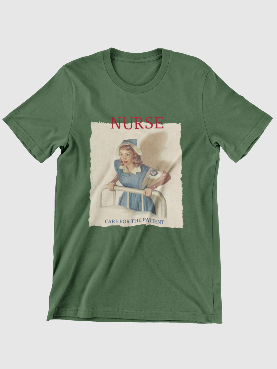 Vintage Nurse Graphic T-shirt