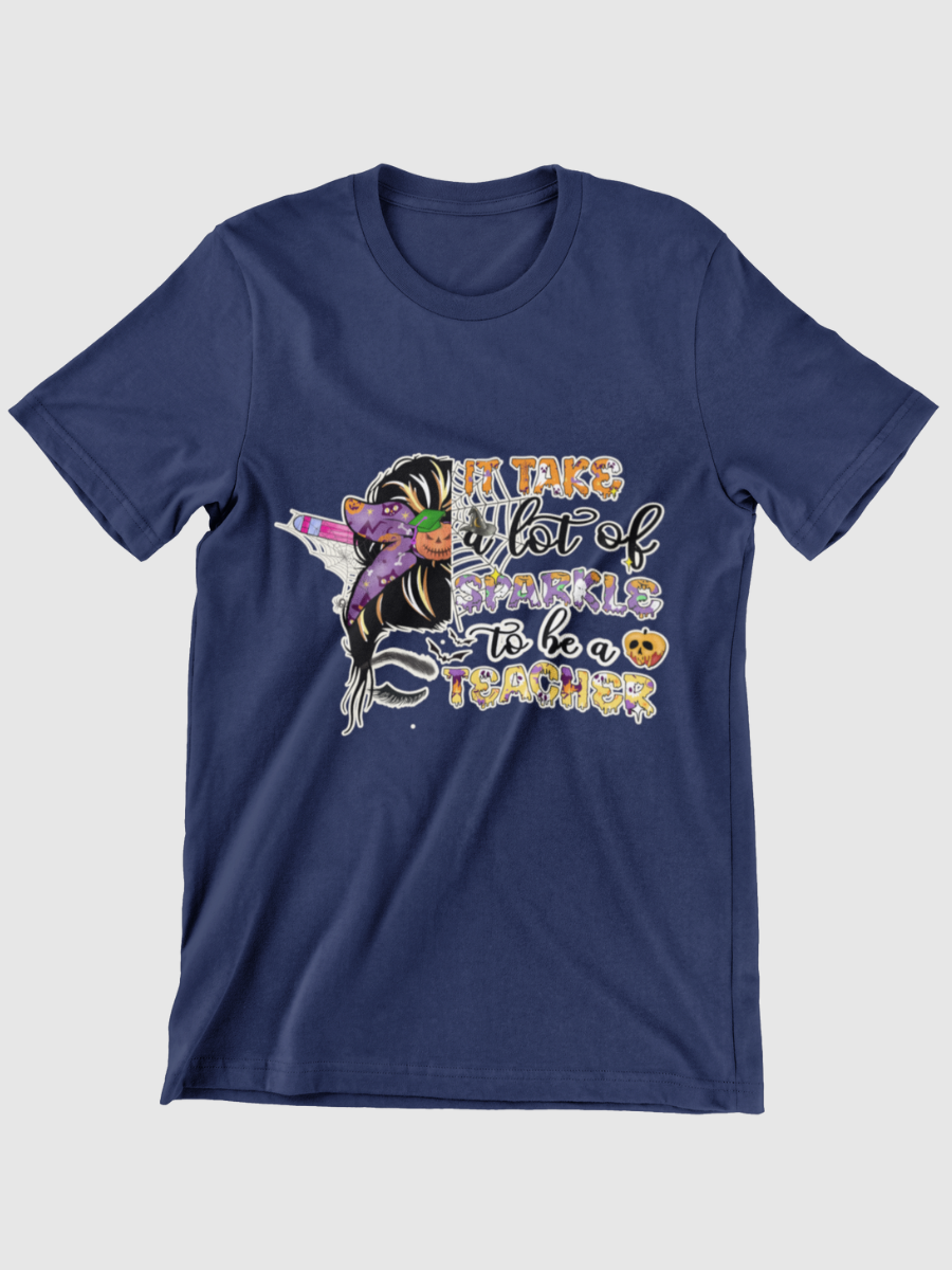 It Takes A Lot Of Sparkle To Be A Teacher Graphic T-shirt