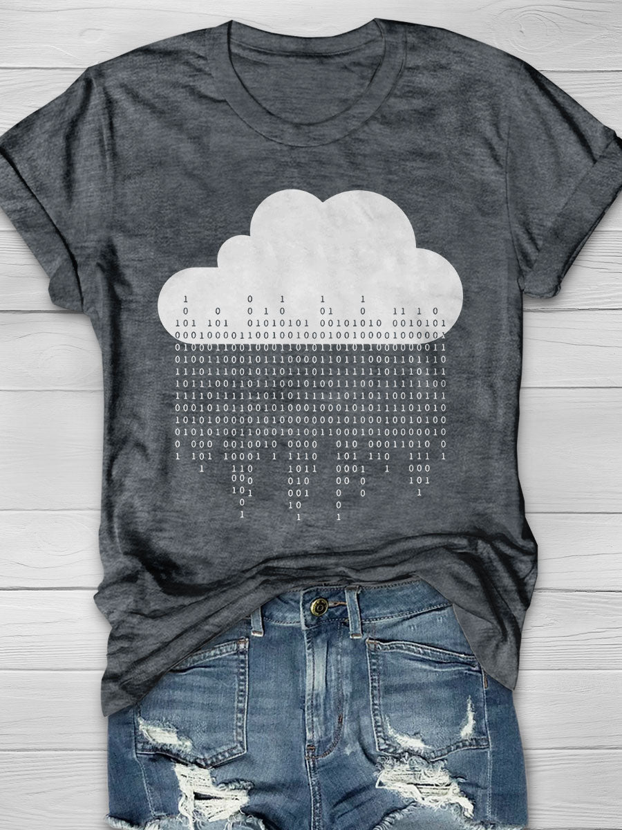 Programmer Print Short Sleeve T-shirt