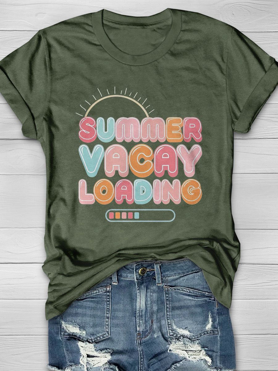 End Of Year Teacher Print Graphic T-shirts
