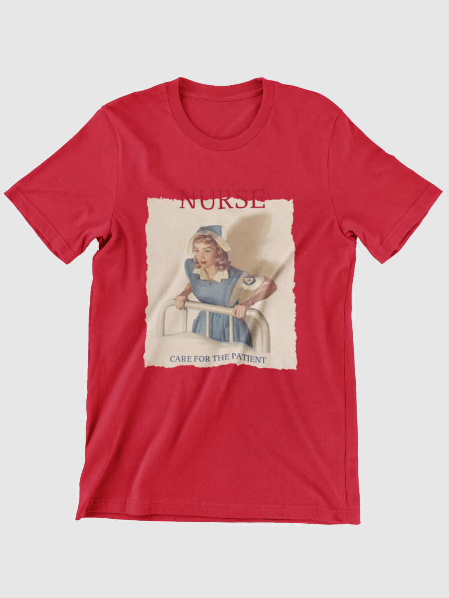 Vintage Nurse Graphic T-shirt