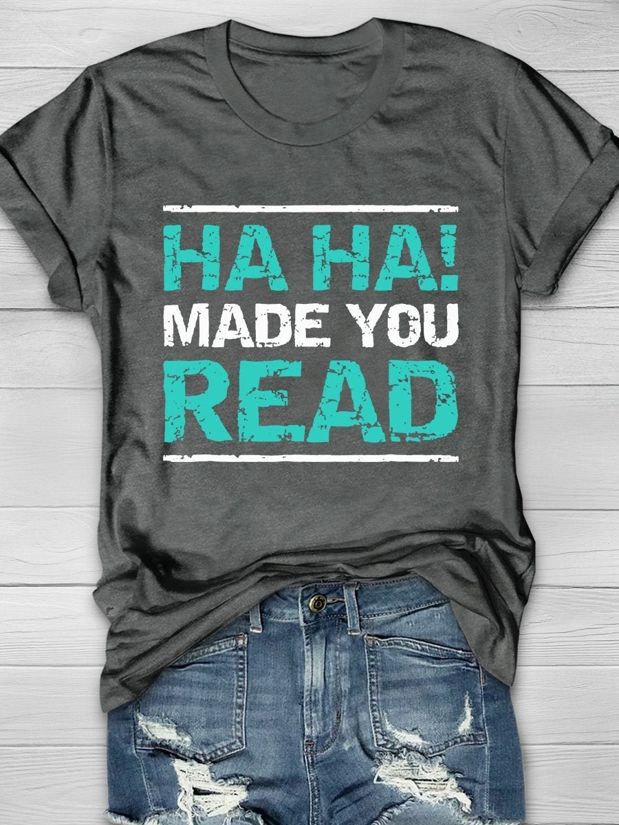 Funny Teacher Print Graphic T-shirts