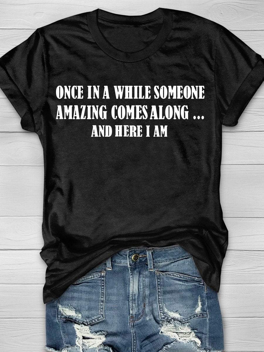 Funny Teacher Print Graphic T-shirts