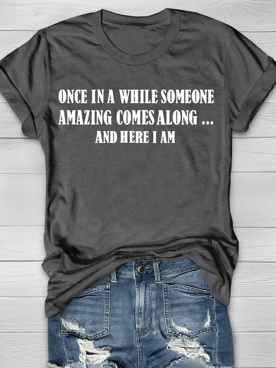 Funny Teacher Print Graphic T-shirts
