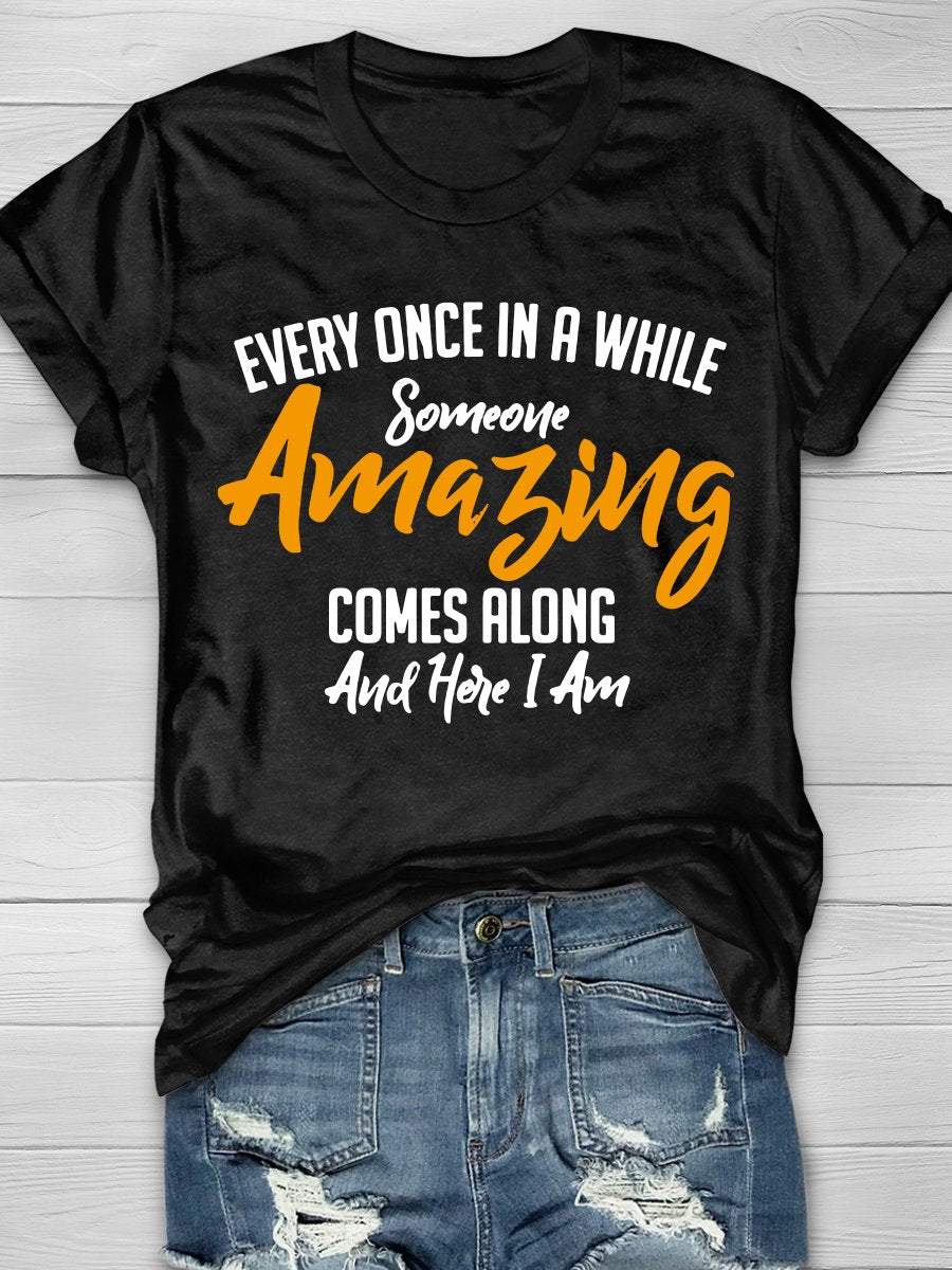 Funny Teacher Print Graphic T-shirts