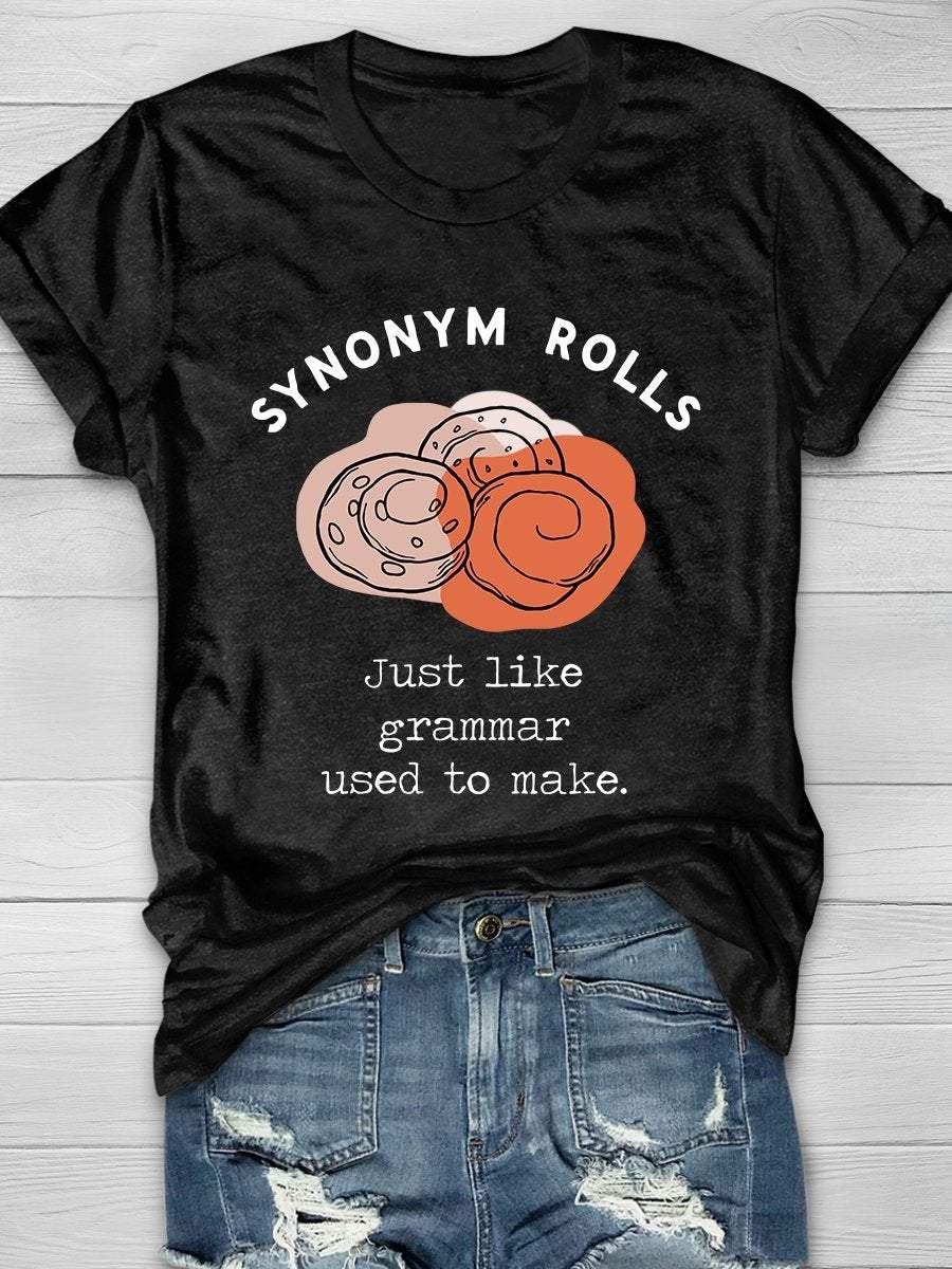 Just Like Grammar Used To Make Print Graphic T-shirts