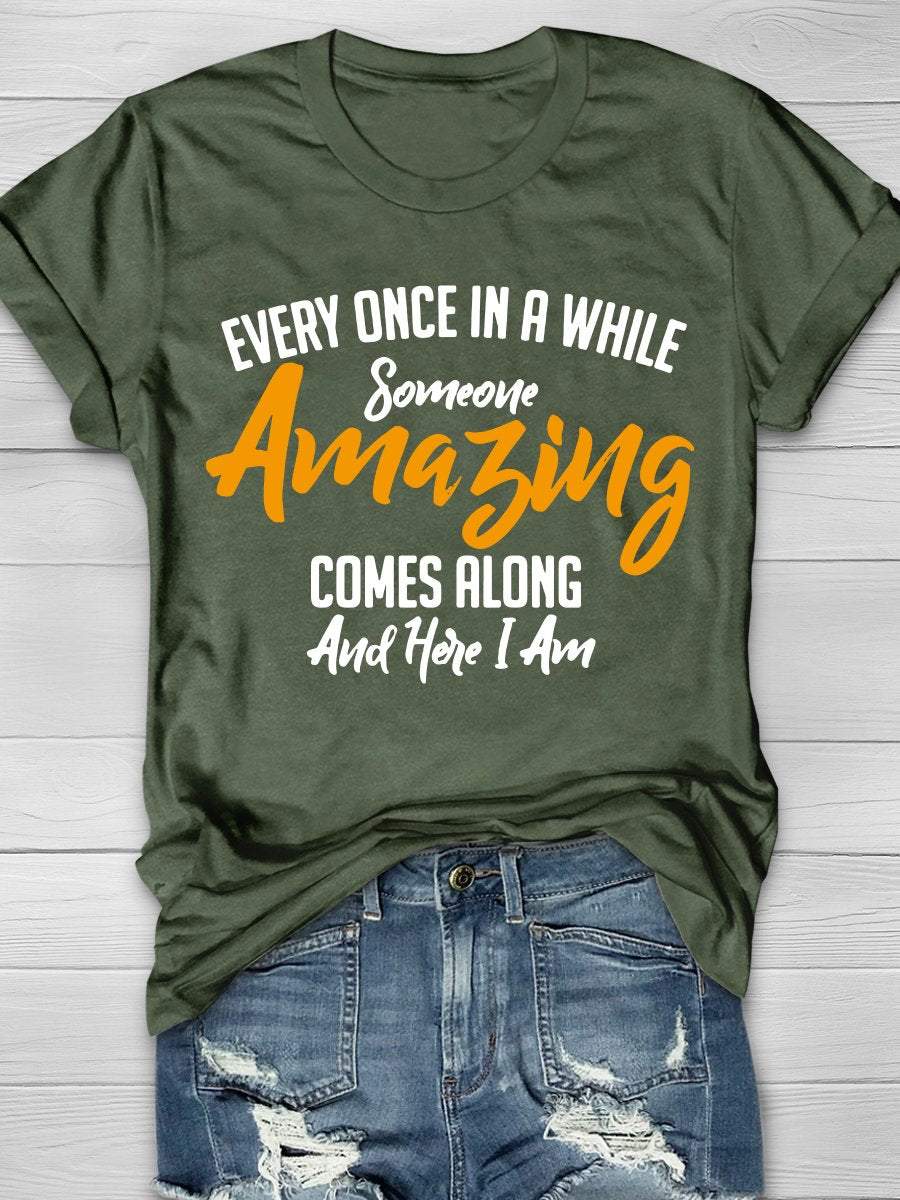 Funny Teacher Print Graphic T-shirts