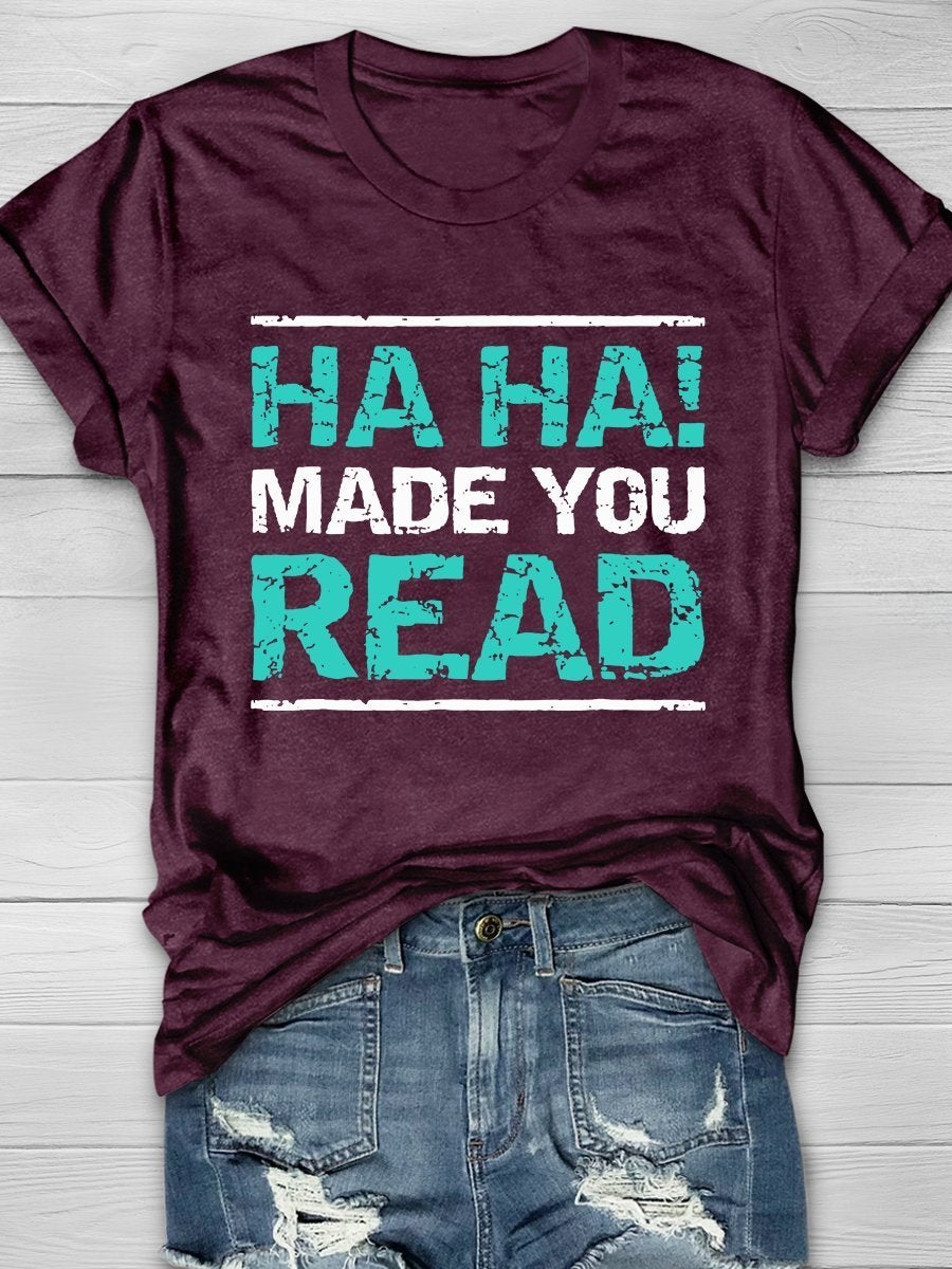 Funny Teacher Print Graphic T-shirts