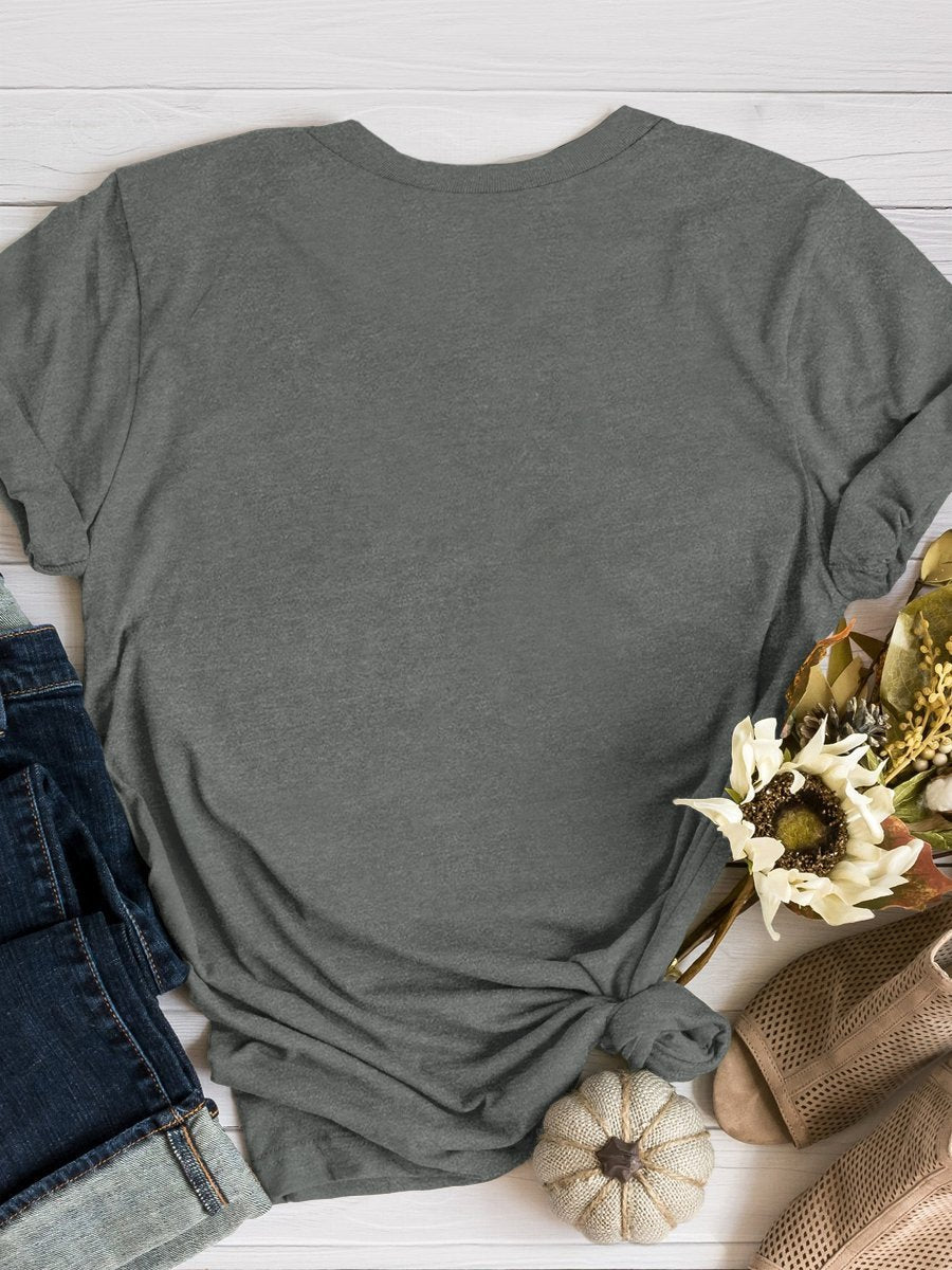Nurse Print Short Sleeve T-shirt
