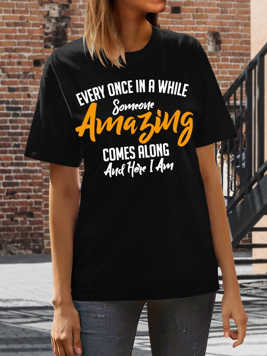 Funny Teacher Print Graphic T-shirts