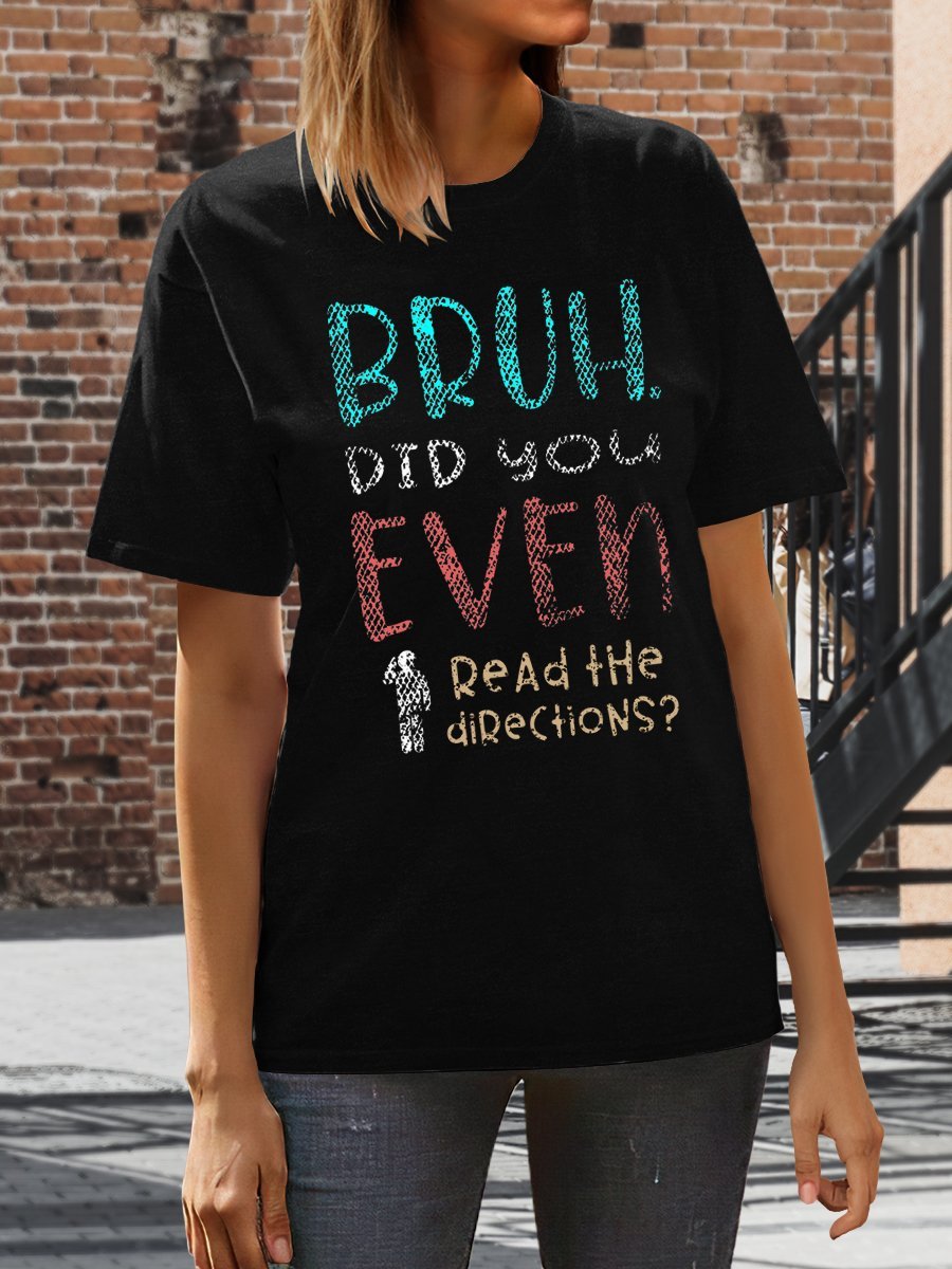 Teacher Life Print Graphic T-shirts