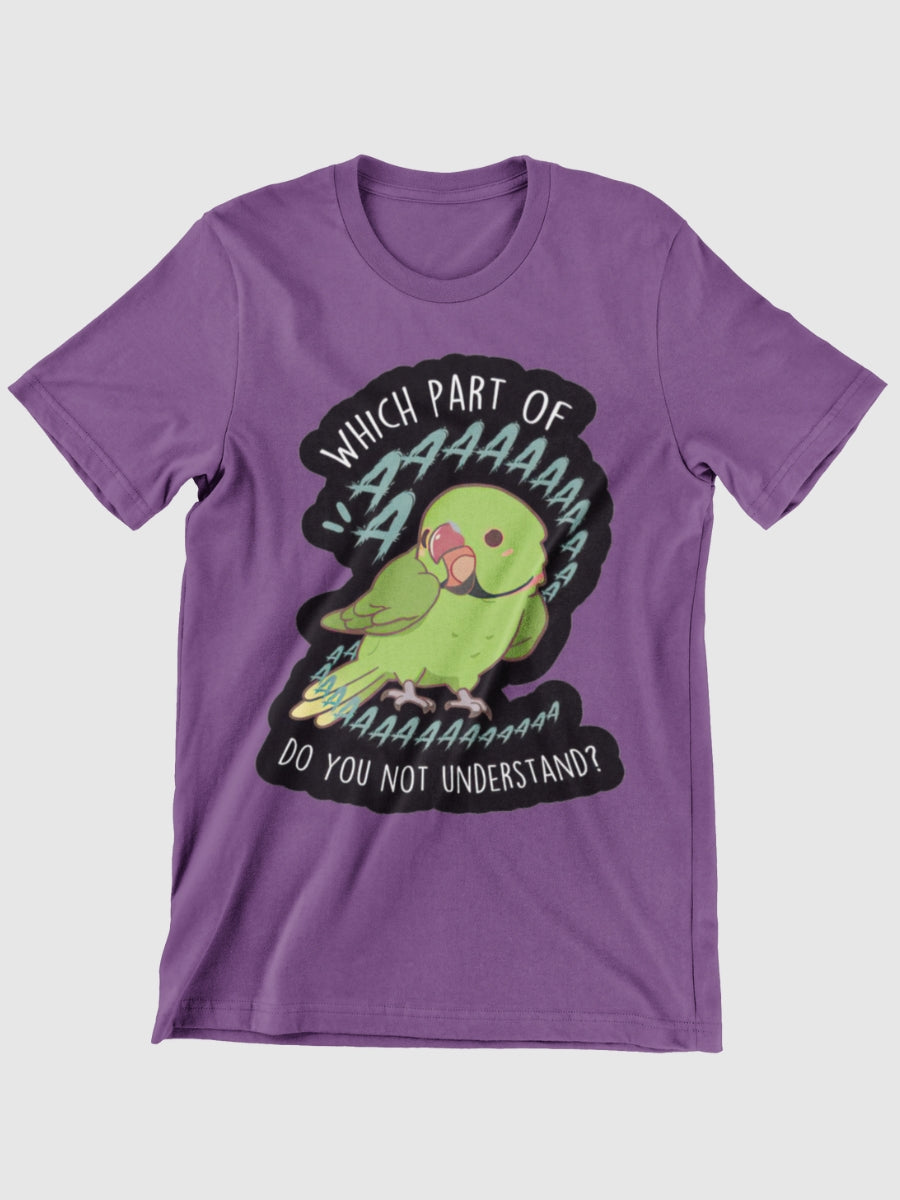 Indian Ringneck Parrot Aaaa Graphic T-shirt