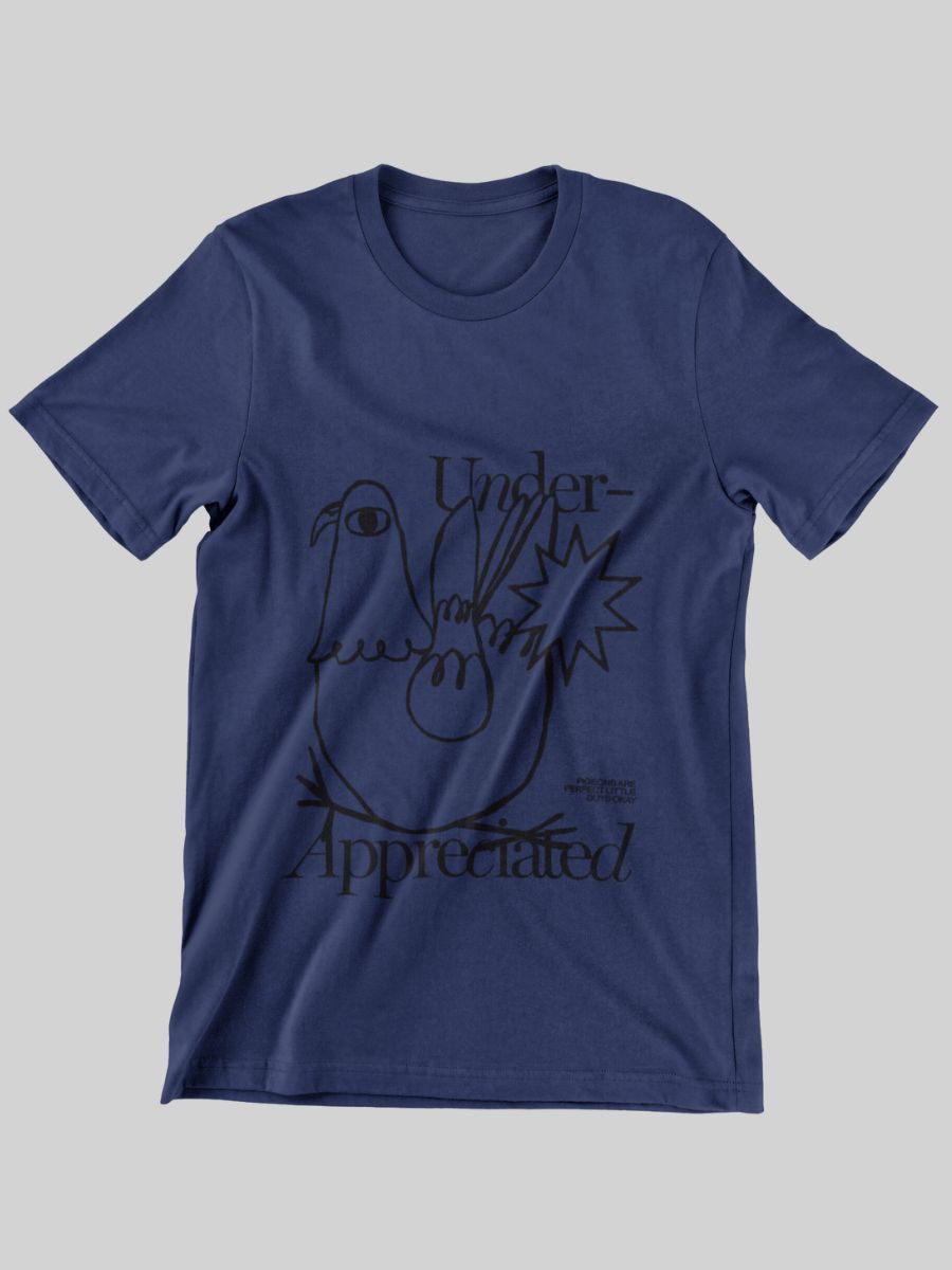 Bird Watcher Underappreciated Graphic T-shirt