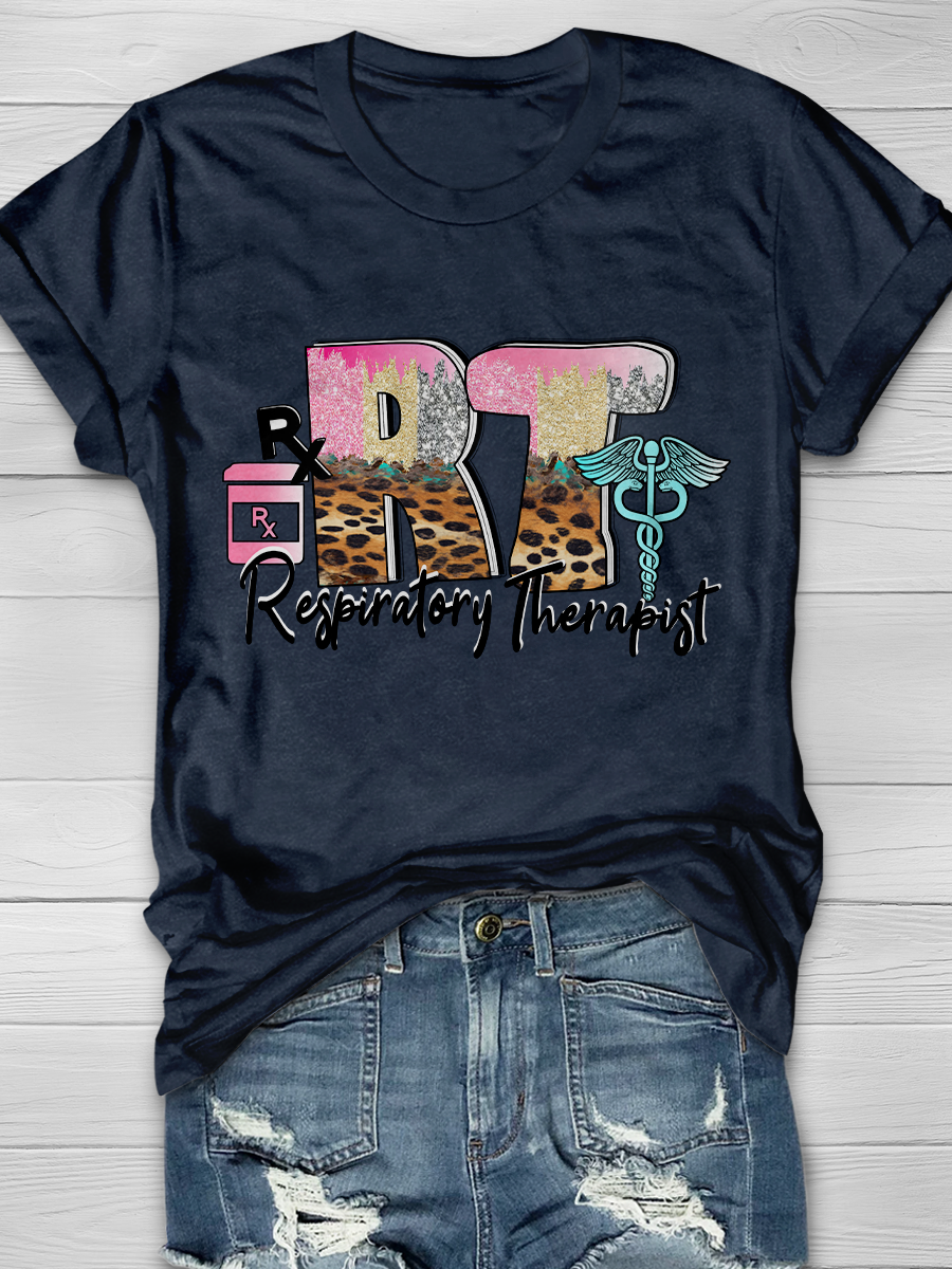 RT Respiratory Therapist Graphic T-shirts