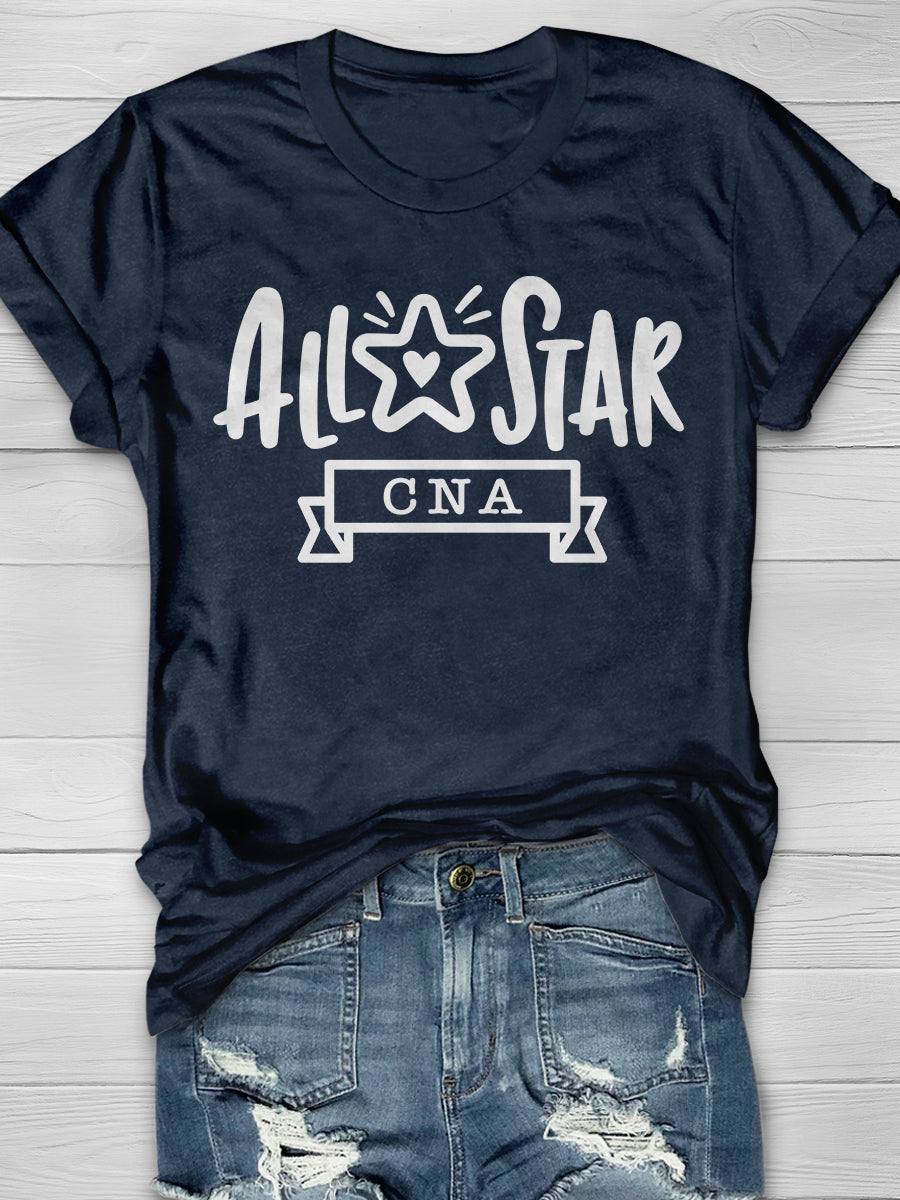 CNA All Star Print Short Sleeve T-shirt