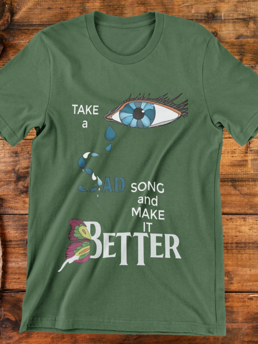 Hey Jude Lyrics Graphic T-shirt