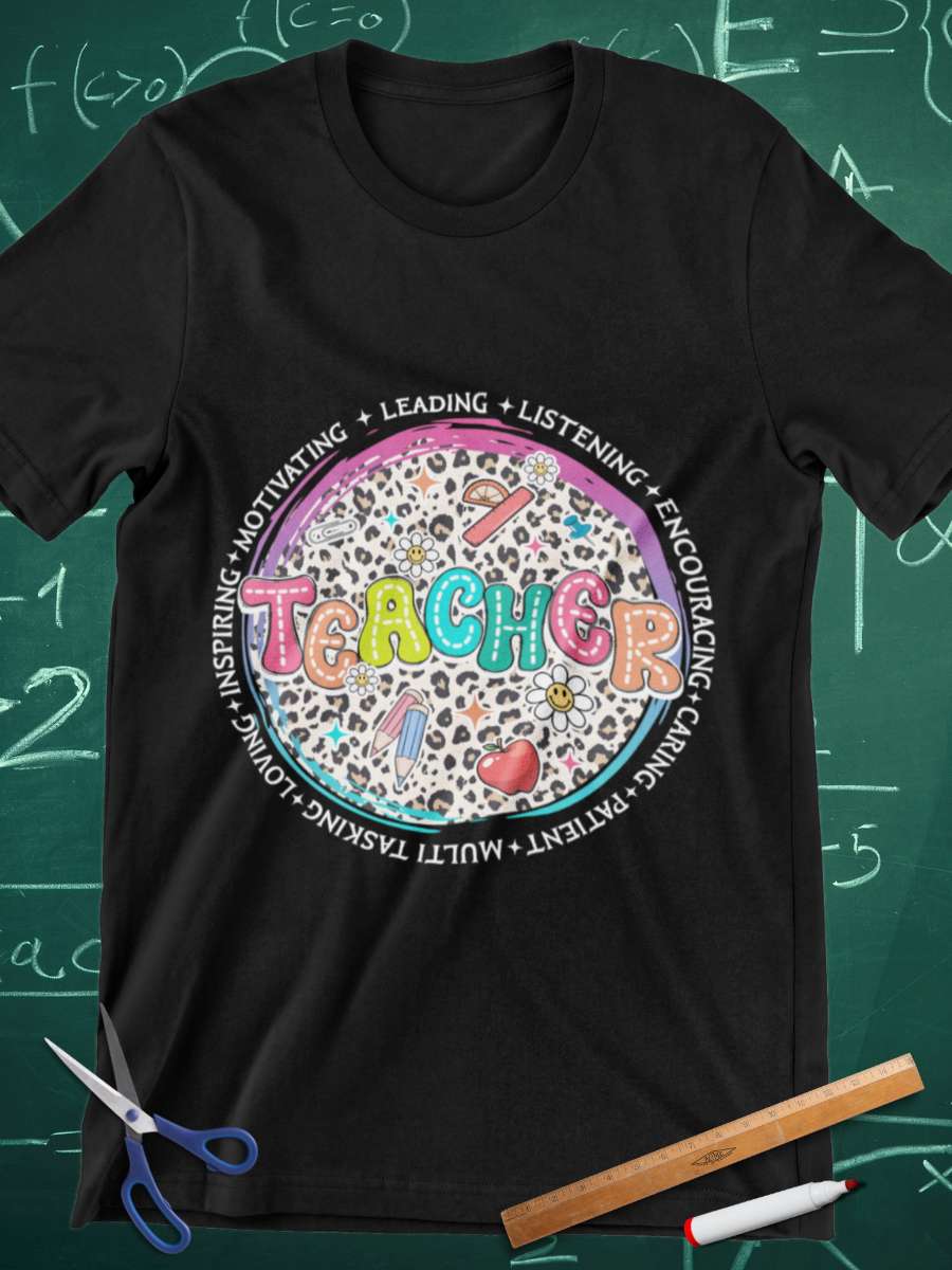 Leading Teacher Graphic T-shirt