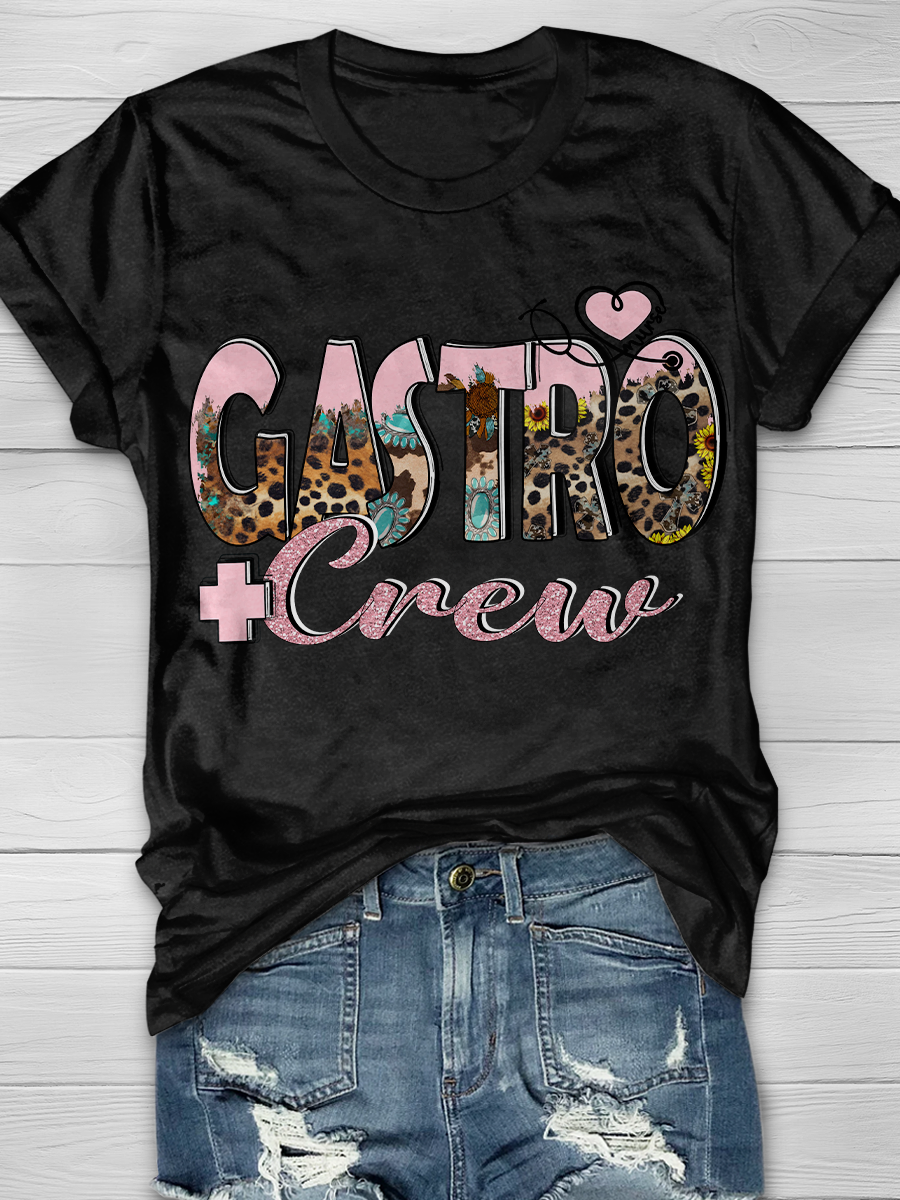 Gastro Crew Nurse Graphic T-shirts