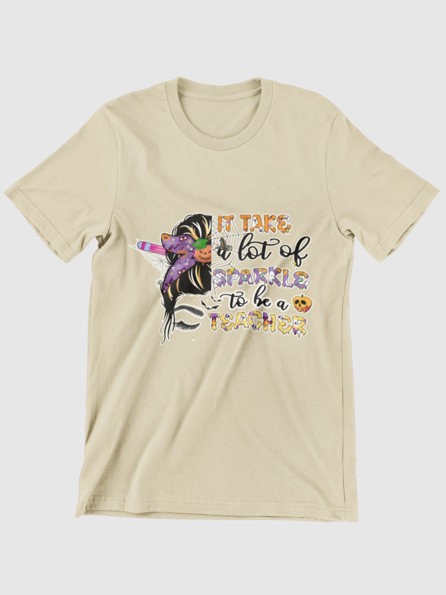 It Takes A Lot Of Sparkle To Be A Teacher Graphic T-shirt