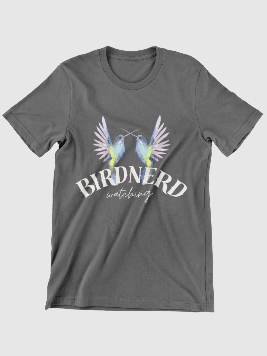 Bird Nerd Bird Watching Graphic T-shirt