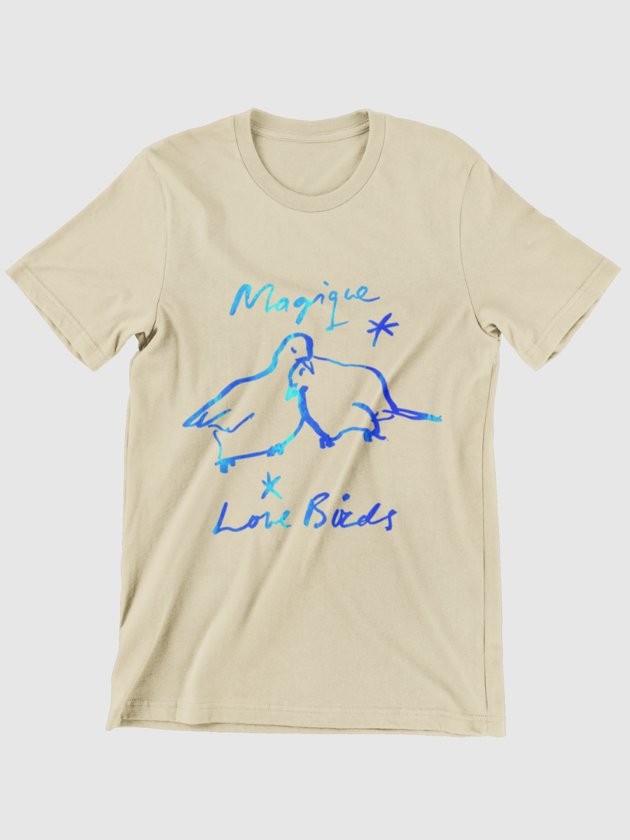 MAGIQUE LOVE BIRDS Graphic T-shirt
