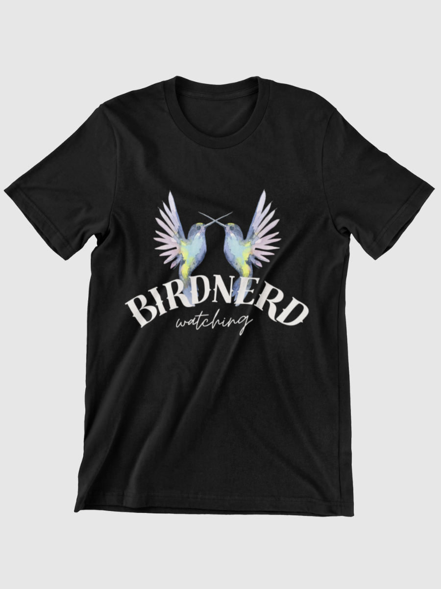 Bird Nerd Bird Watching Graphic T-shirt
