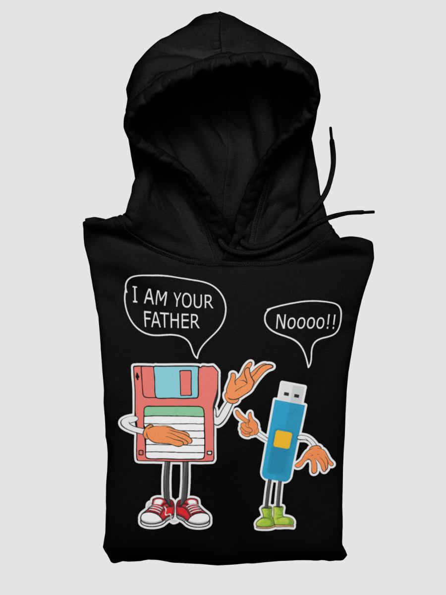 Geek Style Graphic Pure Cotton Hoodie