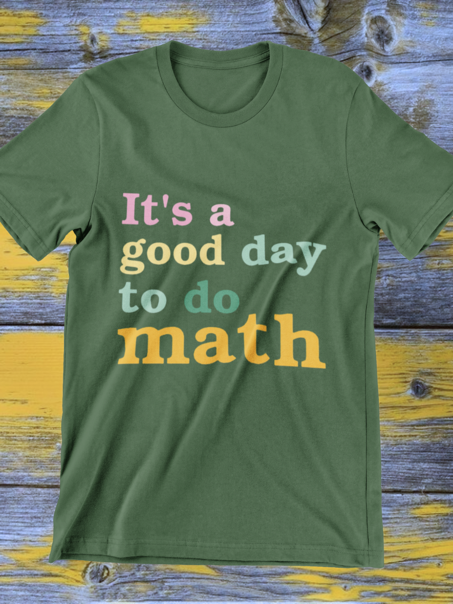 Math Teacher Graphic T-shirt
