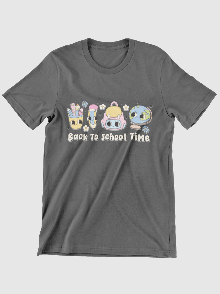 Back To School Time Graphic T-shirt