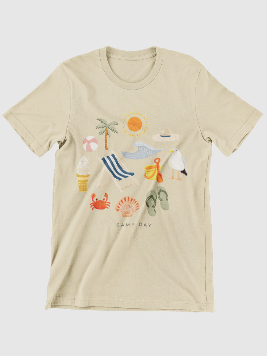 Camp Day Graphic T-shirt
