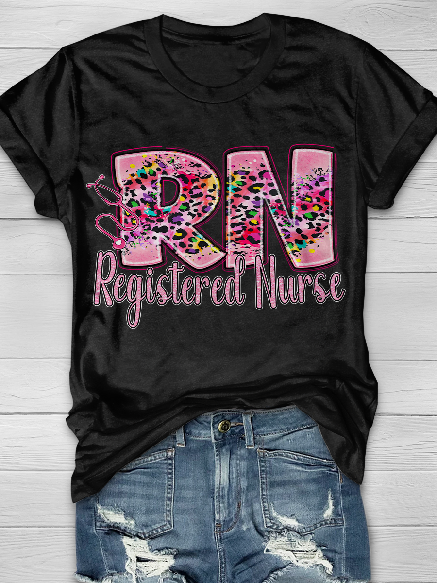 Registered Nurse RN Graphic T-shirts