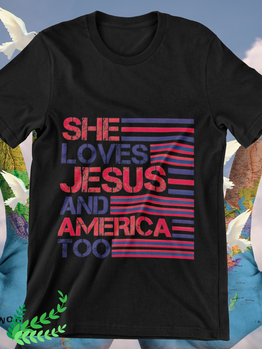 She Love Jesus Graphic T-shirts