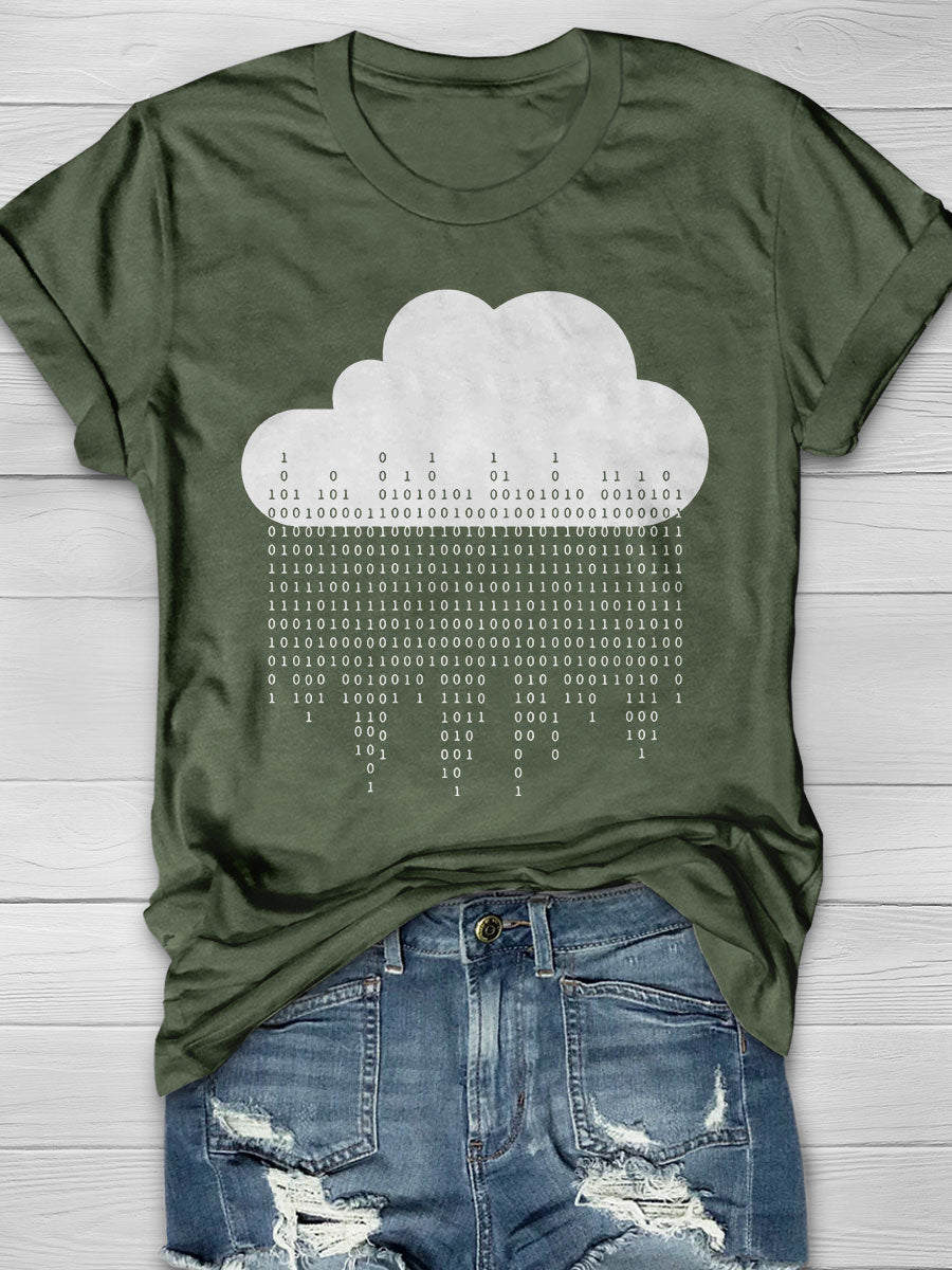 Programmer Print Short Sleeve T-shirt