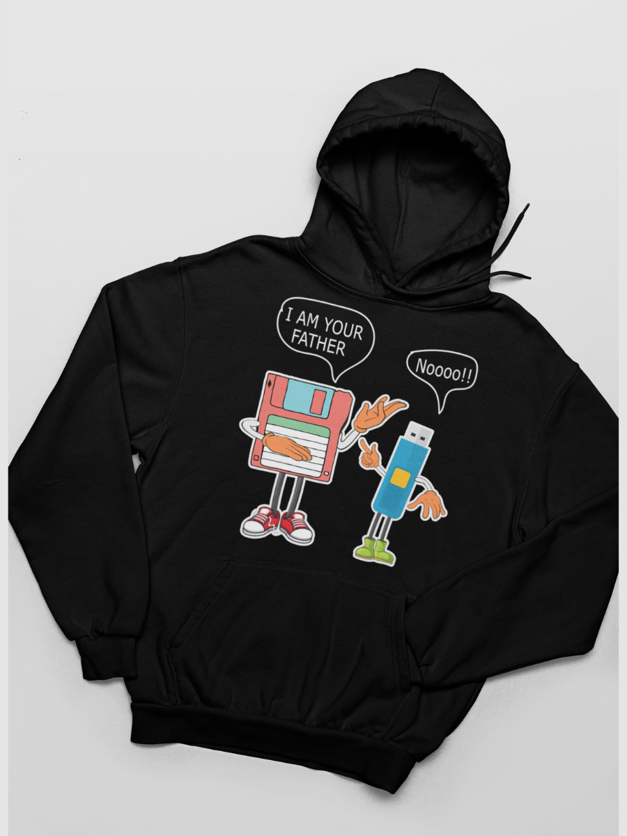Geek Style Graphic Pure Cotton Hoodie