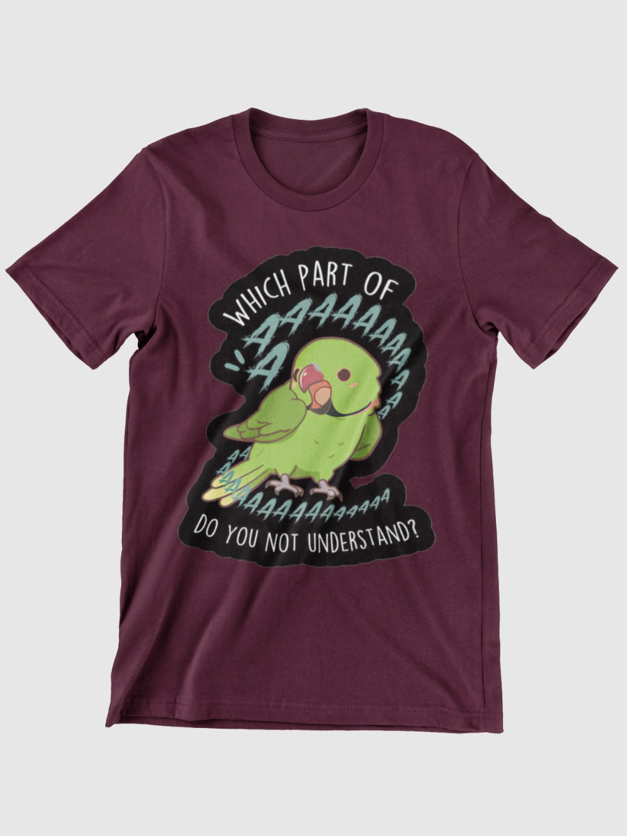 Indian Ringneck Parrot Aaaa Graphic T-shirt